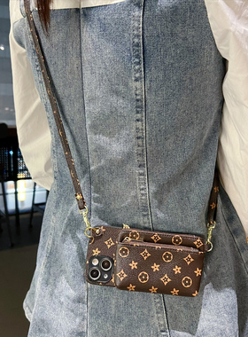 坎宁安适用于红米Turbo4手机壳Turbo3零钱包Note13Turbo斜跨14R挂绳13C插卡11T大容量12TPro卡包12R全包时尚