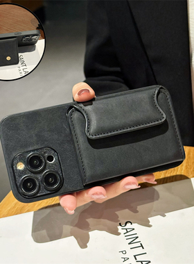 坎宁安适用于一加Ace3pro手机壳1+12插卡套1+13卡夹10Pro商务11/6t/Ace支架9RT防摔3V小众7tpro皮套8T可装卡