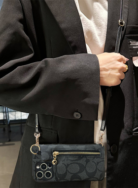 适用vivo S20pro手机壳s18e插卡套s17t斜跨绳s16耳机s15零钱包S12复古s10小众S10e简约s7t皮套活力版保护套