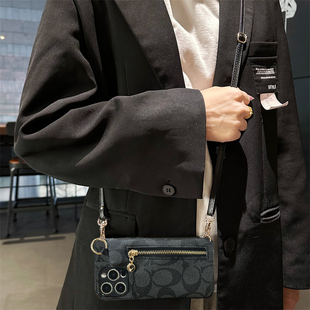 适用vivo 保护套 S20pro手机壳s18e插卡套s17t斜跨绳s16耳机s15零钱包S12复古s10小众S10e简约s7t皮套活力版