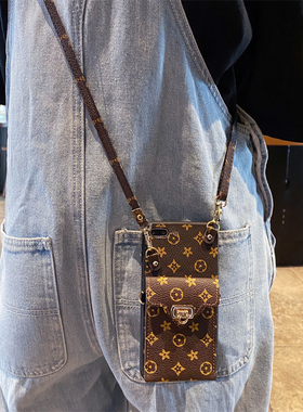 坎宁安适用OPPOReno15pro手机壳斜跨reno15插卡15pro零钱包14pro斜跨绳13/12防摔11简约10se卡包7P小众8全包