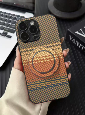 坎宁安适用于华为nova14手机壳12活力版/13pro磁吸支架11折叠支架9/10凯夫拉纹8活力版仿皮hi碳纤维纹6se小众