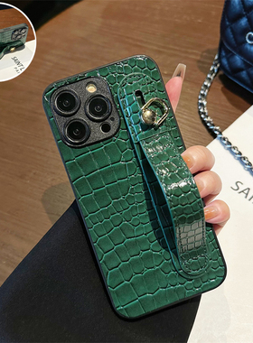 适用于oppo FindX8pro手机壳Findx7pr腕带x5懒人findx6折叠支架k11鳄鱼纹x3复古K10x小众k12简约k9s春夏