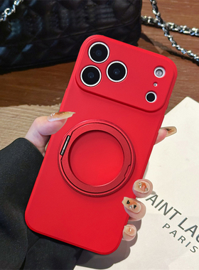 坎宁安适用小米17ProMax手机壳civi4pro旋转支架15/12SE新年红11Ultra马年14T折叠civi1s商务3s小众CC9简约潮