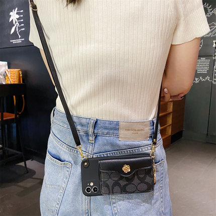 适用红米Turbo4Pro手机壳Turbo3零钱包13Turbo硅胶Note12斜跨绳K70手提K50防摔K60Pro背带式Turbo4小众14R