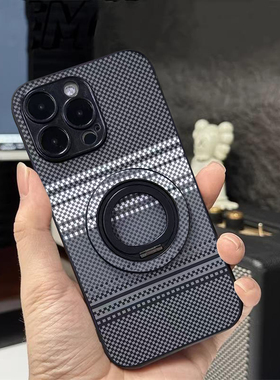 坎宁安适用于realme12pro手机壳11/10/5磁吸支架真我GT2凯夫拉11Pro圆360度Neo6se男女Q3商务Neo闪速版旋转