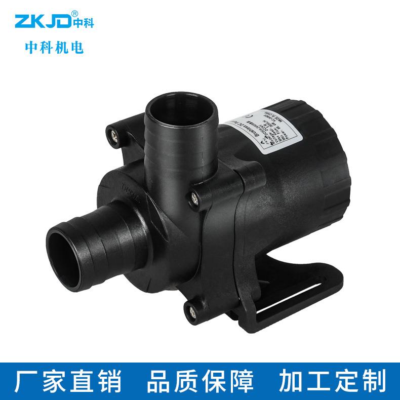 DC50A微型水泵扬程5米流量60L每分钟功率86.4W电压12V-24V