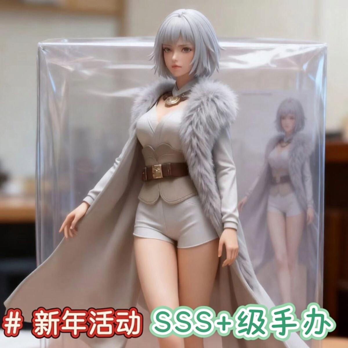 灵笼白月魁御姐手办二次元美少女桌面摆件重口男士肉手办盲盒现货图片