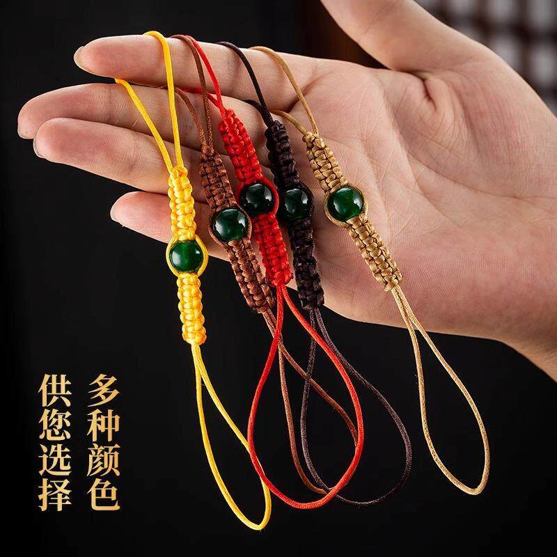 茶壶绳子紫砂壶盖绑壶绳防摔碎系壶绳功夫茶道养壶绳子纯手工编织