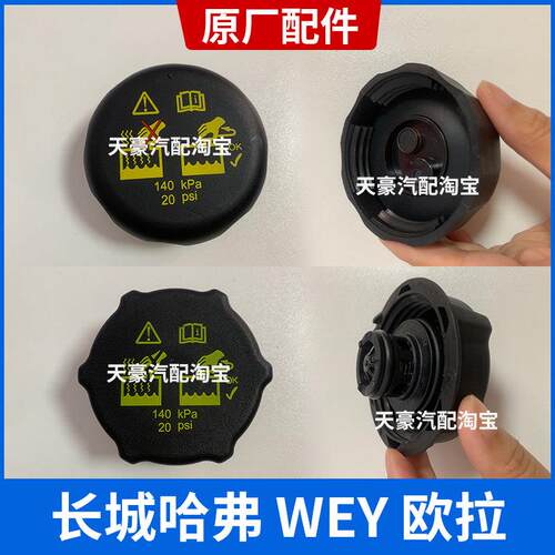 适配哈弗H3H5H4H6H7H9VV567初恋C50欧拉水箱副水壶盖防冻液加水盖