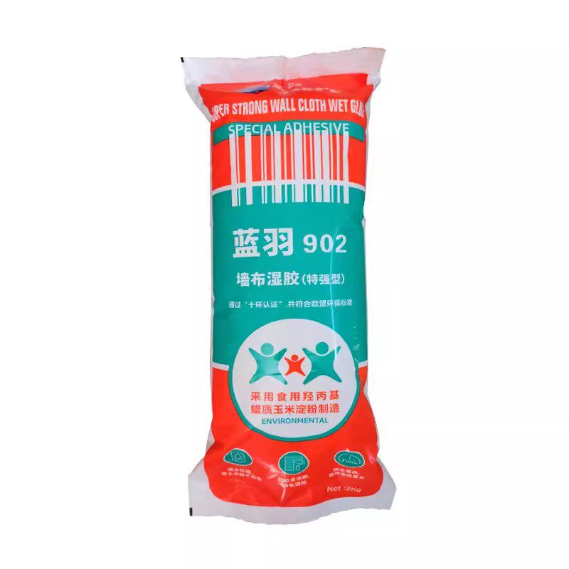 蓝羽基膜缝墙布糯胶壁纸胶渗透性墙衣墙纸处理