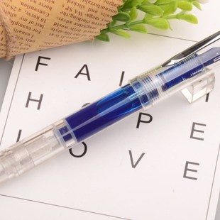 Cr E 代示范活塞钢笔笔杆储墨储水活塞式上水