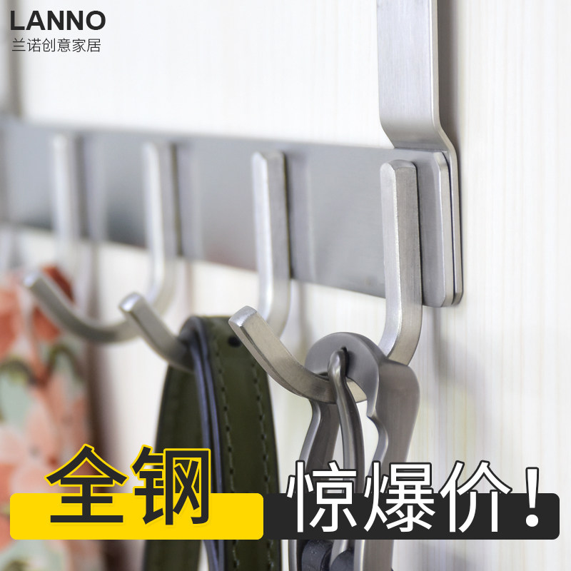 门后挂钩不限门厚门钩收纳在门上的挂钩壁挂衣架门后面挂勾