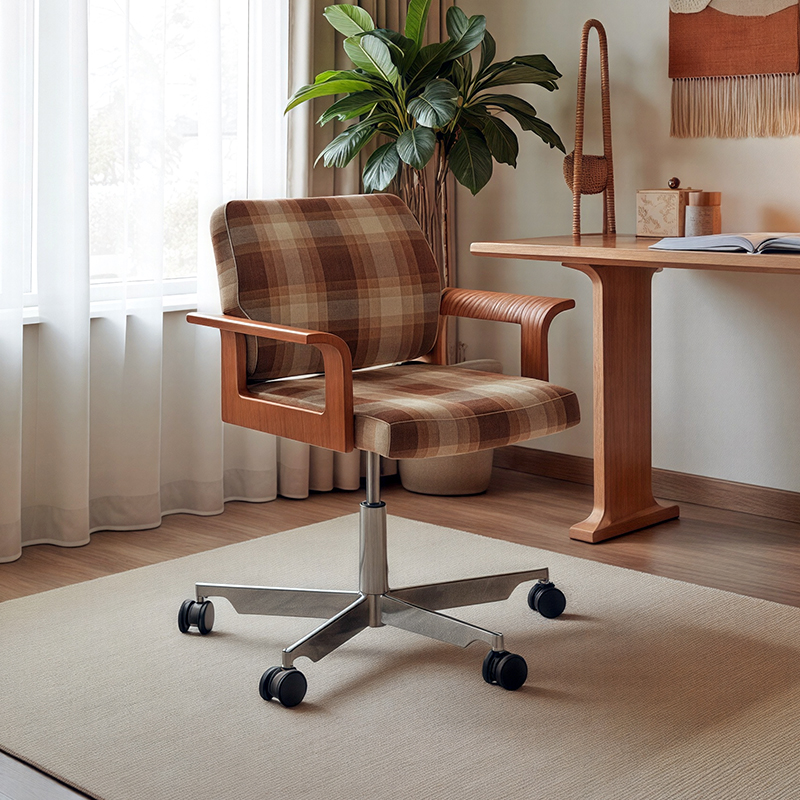 复古轻奢旋转椅电脑椅