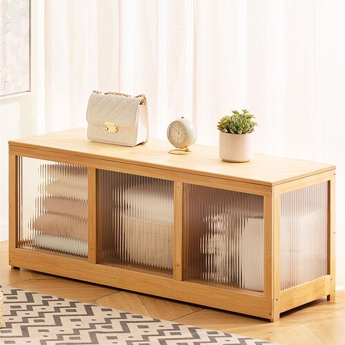 飘窗柜窗台收纳储物柜子阳台矮柜可坐地柜炕柜自由组合