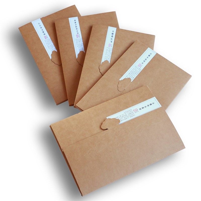 素放斋 宣纸卡纸半熟小楷楮皮黄麻 鹿胶笺 仿古本色楮皮笺 仿宋罗