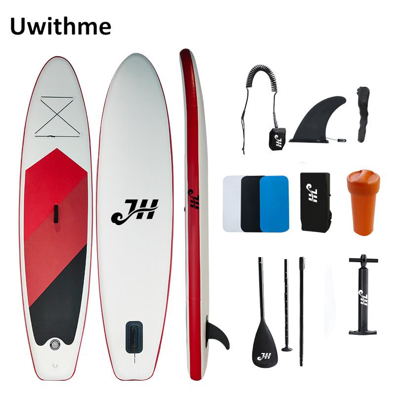 红黑桨板站立式冲浪板划水板白水板桨板工厂直销桨板