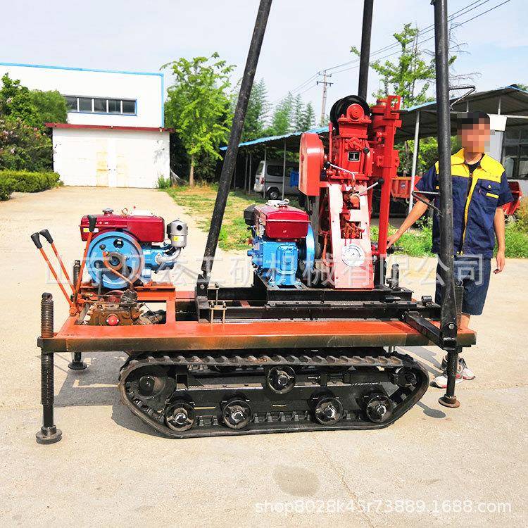 50米液压岩心钻机 地质勘探岩芯取样钻机 地质勘察岩石钻孔机优惠