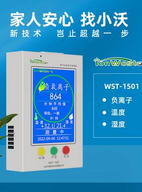 IonWoston空气负氧离子检测仪WST-1501手持便携式负离子浓度涂料