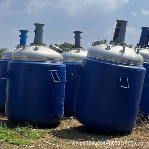 搪瓷罐反应釜电加热内外盘管反应设备化工设备机械密封反应器