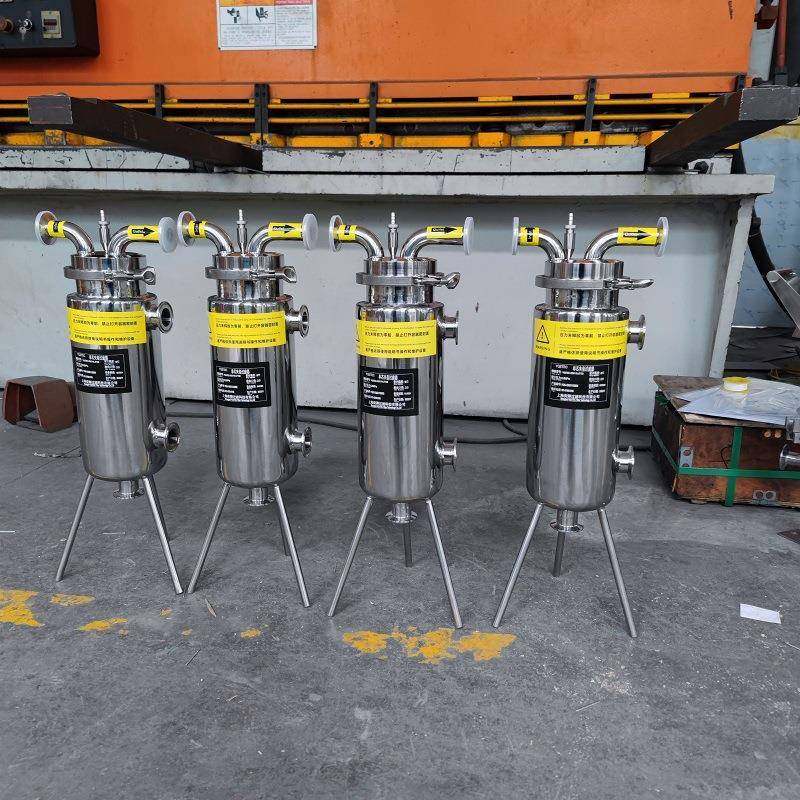 单芯夹套微孔过滤器不锈钢材质精密PP折叠滤芯兼容PESPTFE