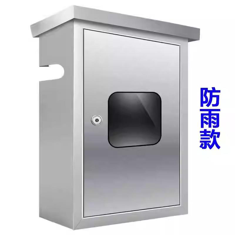304不锈钢天然气表箱户外装饰遮挡煤气燃气箱子保护罩室外防雨款图片