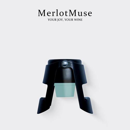MerlotMuse · 香槟起泡专用酒塞 不崩不漏液 瓶口凸起圈层适用