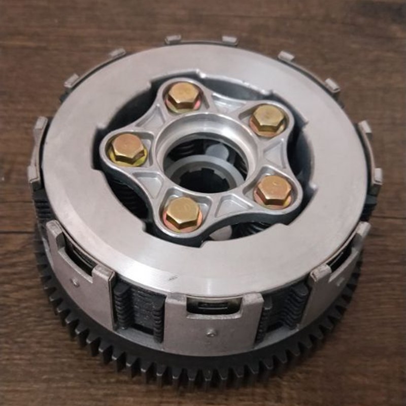 三轮摩托车全铁离合器总成CG200 300 CG250加R宽合金离合器总成7