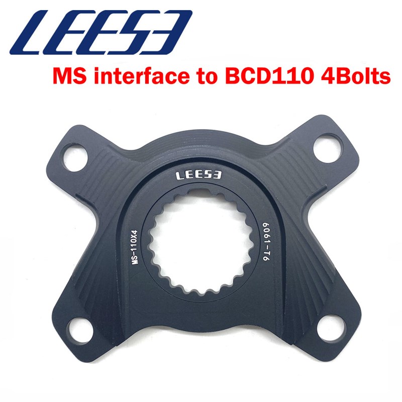 LEESE MS接口 直装公路曲柄转BCD110四爪 安X装 单盘双盘