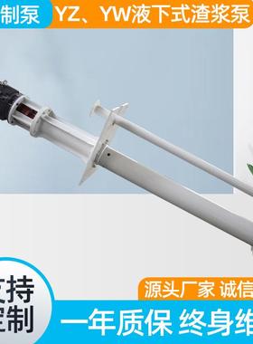液下式渣浆泵 液下式污水泵渣浆泵立式单级离心泵 YZ液下渣浆泵