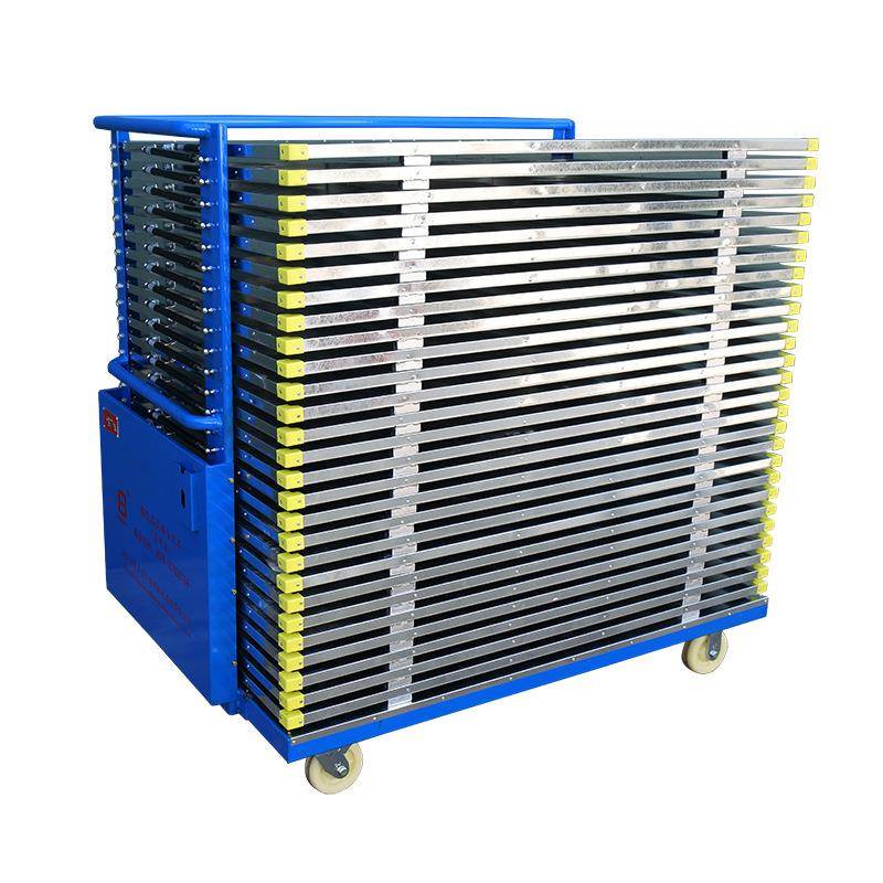 宝丰机械1500*950翻转式 橡胶百叶车 胶片推车