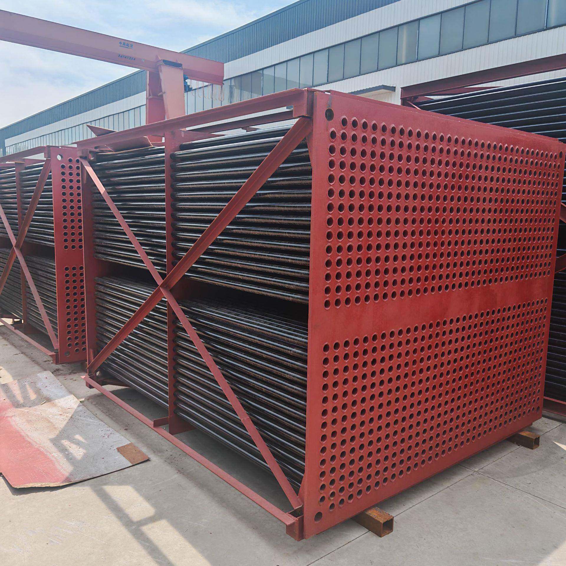 搪瓷管空气预热器图纸加工0.5T-100T空气预热器烟气余热回收