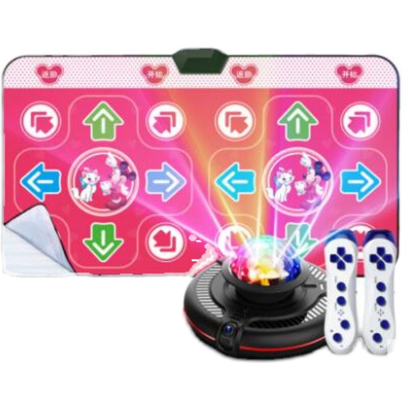 双人跳舞毯高清款家用儿s童电视体感游戏机跑步电脑无线跳舞机