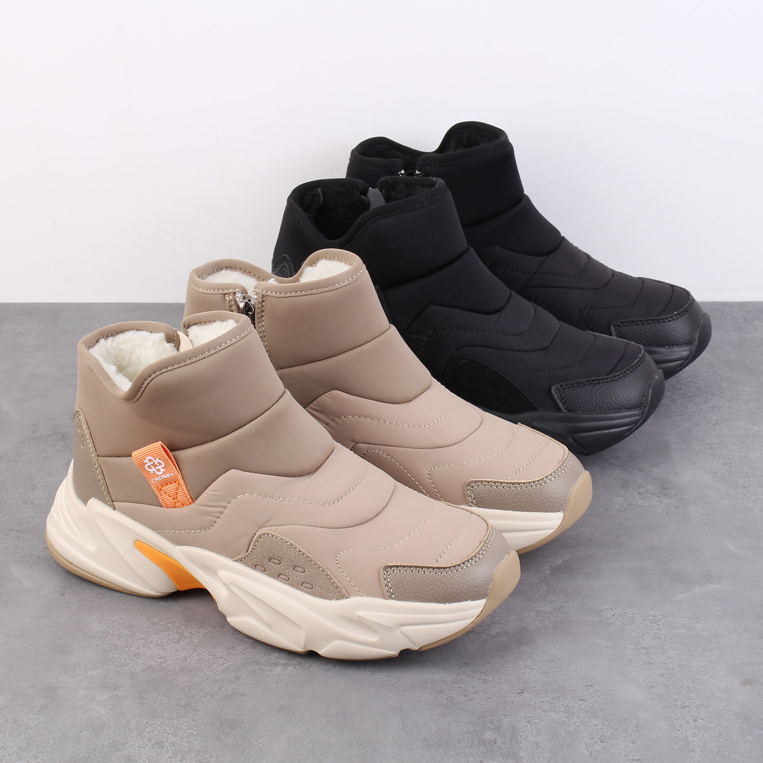 出口俄罗斯女款冬季加绒厚底棉鞋时尚雪地靴羊毛混纺保暖防滑女靴,女鞋,时尚雪地靴,淘宝优惠券,粉丝福利购,淘宝优惠卷