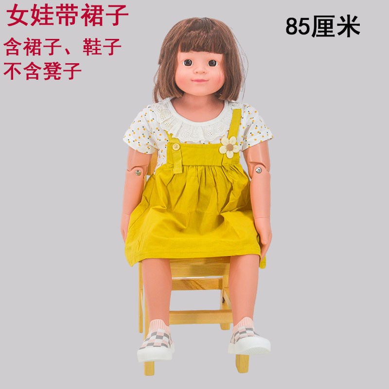 各年龄段婴幼儿模型仿真娃娃 初生儿3月龄/2岁P/5岁儿童模拟橡胶