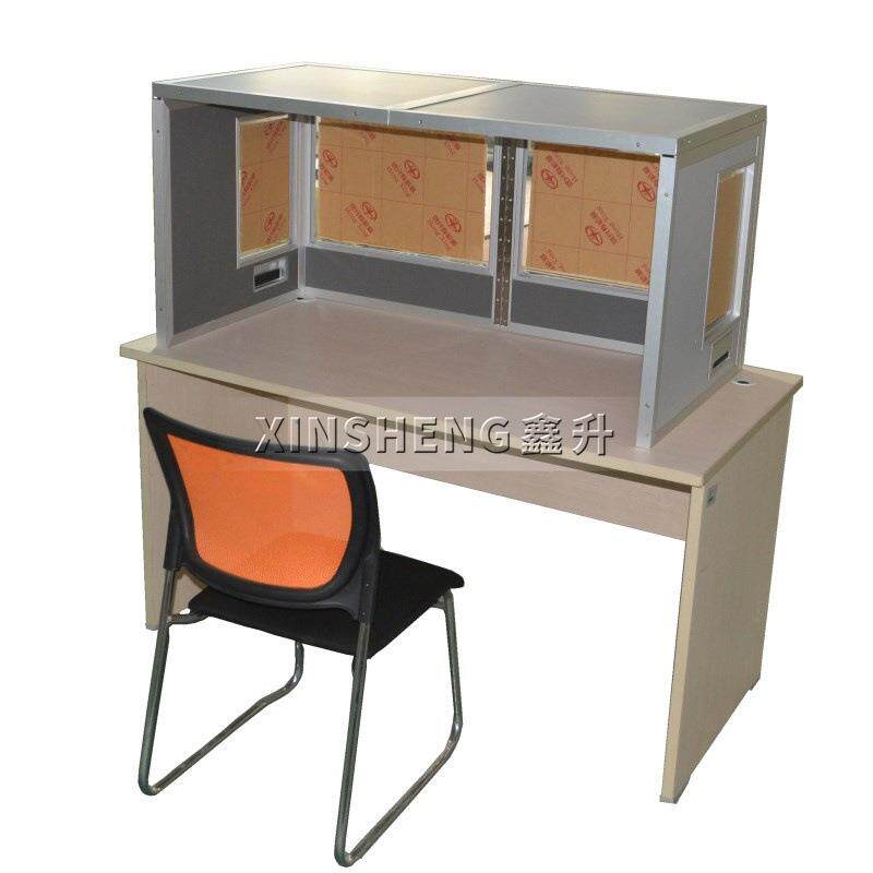 台式翻译间同声传译房桌面口译房W120cmxD60cmxH60cm符合国际商务