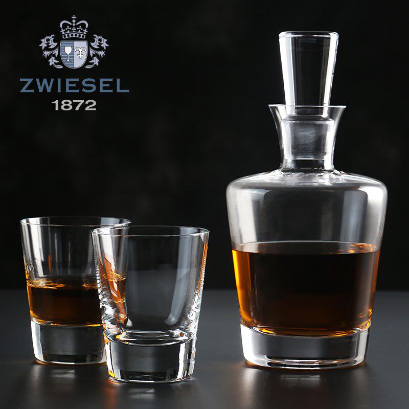 德国进口肖特圣维莎Zwiesel 水晶玻璃威士忌酒樽酒壶威士忌杯套装