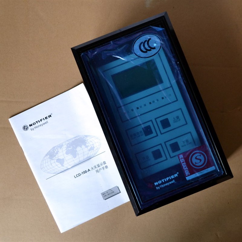 原装 NOTIFIER诺帝菲尔LCD-100-B/64火灾显示盘 楼层显示器 层显