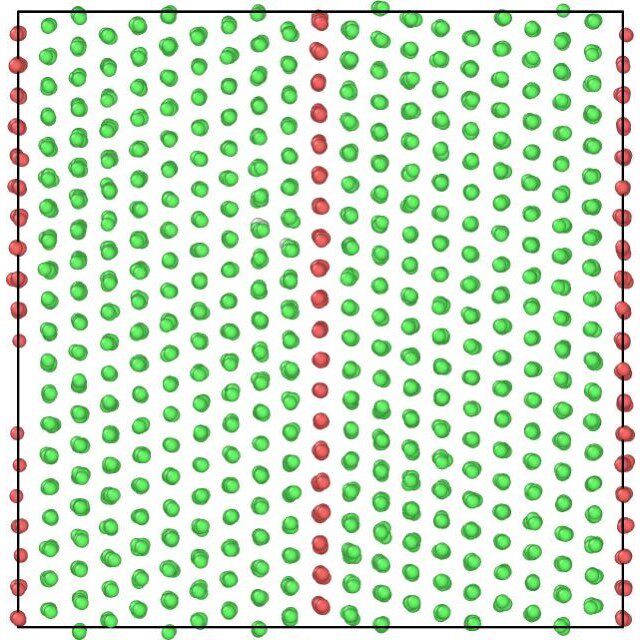 单晶金属Cu拉伸分子动力学lammps模拟和应力应变曲线线计算示例