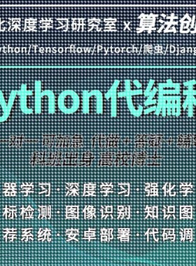 python深度学习nlp程序pytorch算法神经网络代码机器爬虫编程代做