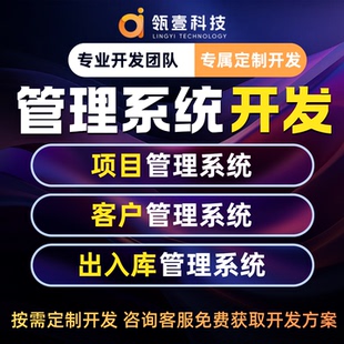 项目管理企业系统定制开发源码交付专业团队一站式服务按需定制
