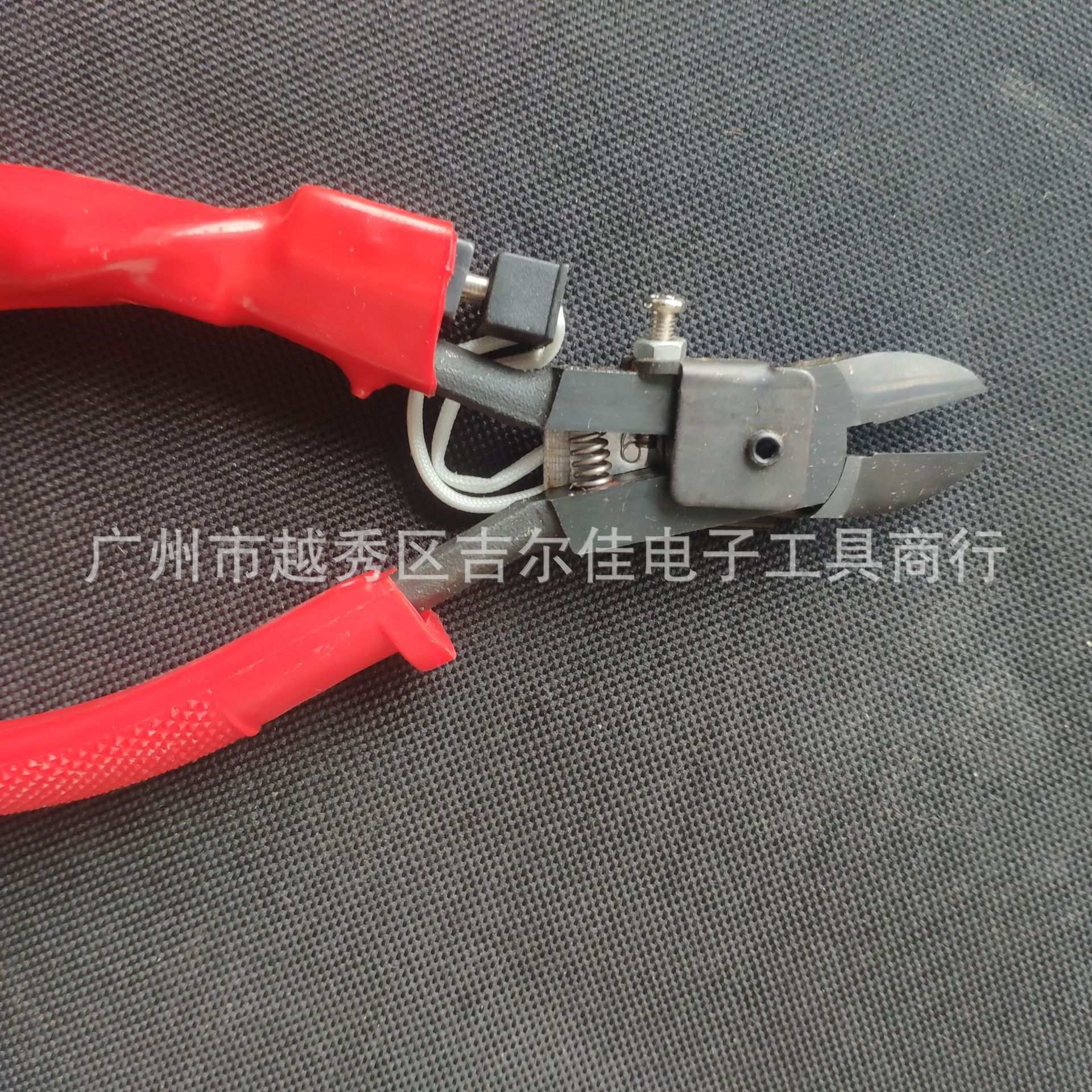 塑料件模具和产品之间进料道线脚剪断用调温HT160加长斜口电热剪