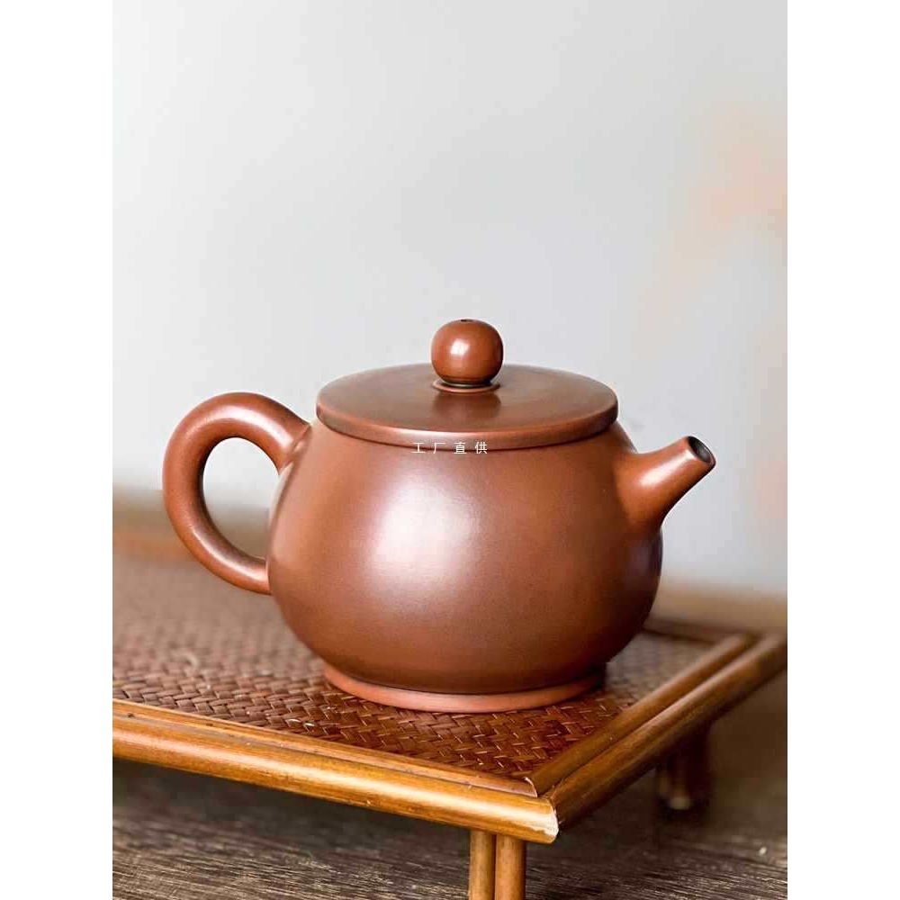 周广西钦州坭兴陶茶壶纯手工茶具紫砂壶建水紫陶泡茶套装陶瓷