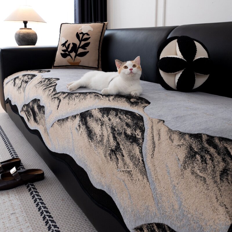 沙发垫四季通用轻奢高级防滑2025新款沙发做垫雪尼尔秋冬沙发盖布