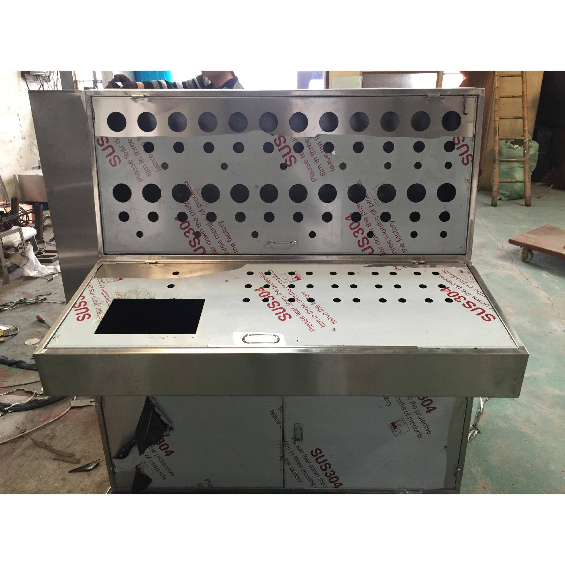 不锈钢配电箱巡检箱光伏并网箱水表电表箱户外2控制箱