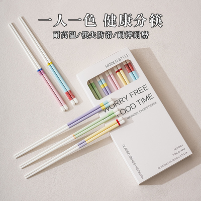 高温陶瓷筷子抗菌防霉专人专用