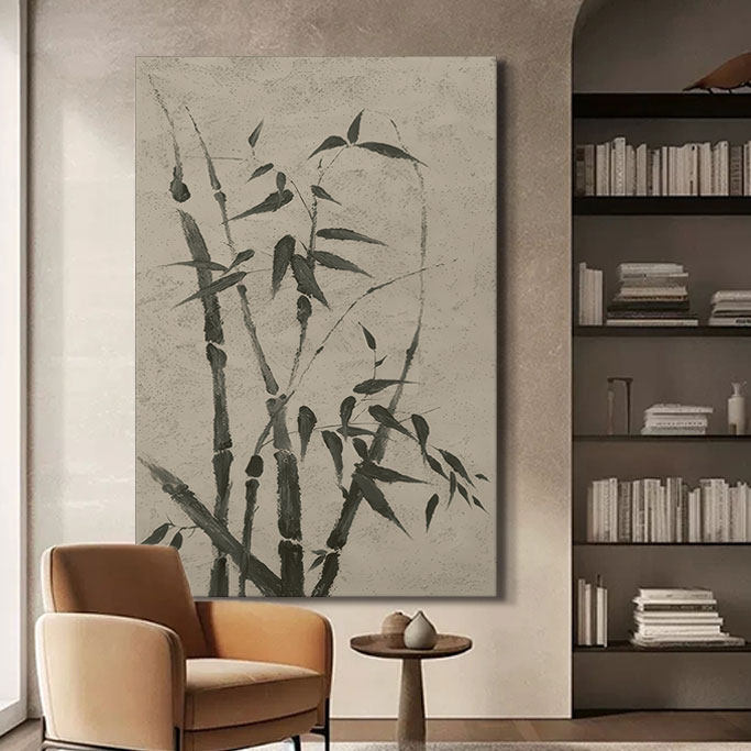 侘寂风挂画古典美院油画沙发背景墙艺术画深圳大芬村纯手绘装饰画