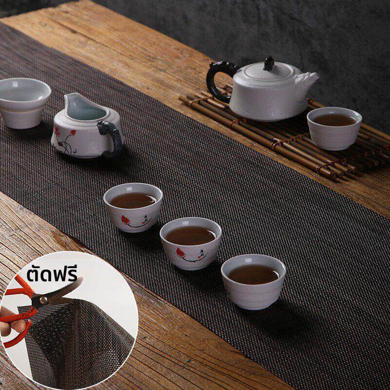 茶盘茶垫纤维茶席茶垫过滤隔茶渣竹垫茶铺隔热垫竹席隔热茶垫包邮
