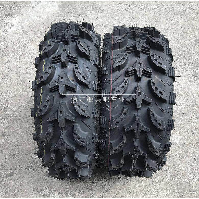 四轮越野摩托车沙滩车改装卡丁车26x9-12 26x10-12寸飞机花轮胎
