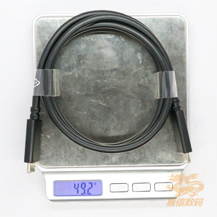 大厂代工240w超软同轴usb4 gen4 80gb雷电5 4Type-C对C数据线4K8k图片